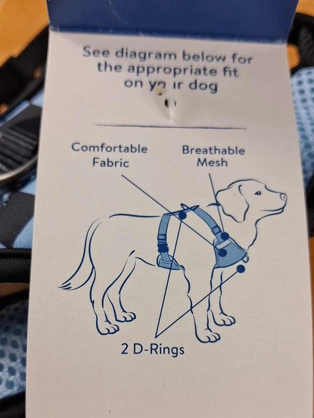 Top Paw Adjustable Fashion Comfort Blue & Black Checkered XXSmall Dog Harness